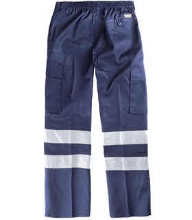Pantalón multibolsillos flúor B1407