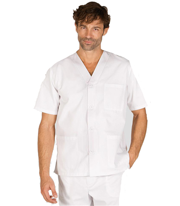 Casaca unisex sanitaria botones 650