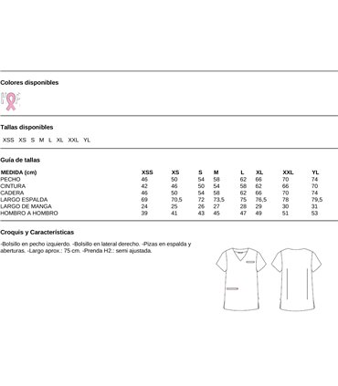 Casaca unisex cáncer Hope 6148