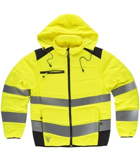 Chaqueta acolchada Workshell alta Visibilidad C2951