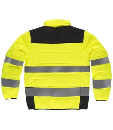 Chaqueta acolchada Workshell alta Visibilidad C2951