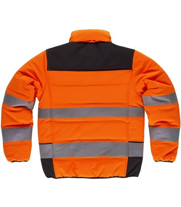 Chaqueta acolchada Workshell alta Visibilidad C2951