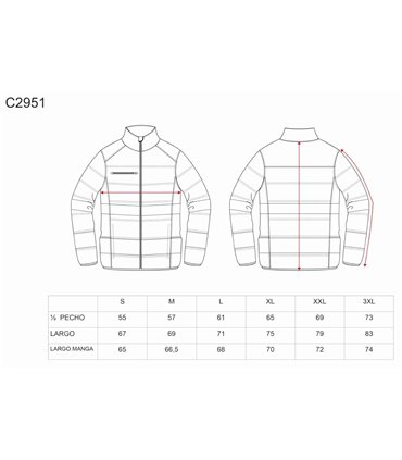 Chaqueta acolchada Workshell alta Visibilidad C2951