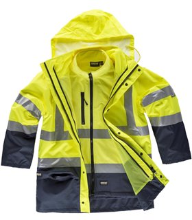 Parka de Alta Visibilidad 4 en 1 c3745 EN343