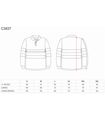 Polo de Alta Visibilidad Workteam C3837