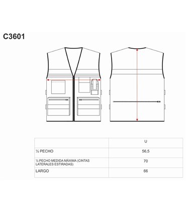 Chaleco Alta Visibilidad Oxford C3601