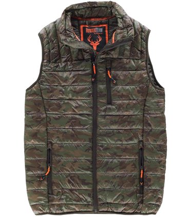 Chaleco acolchado tejido camuflaje S8540