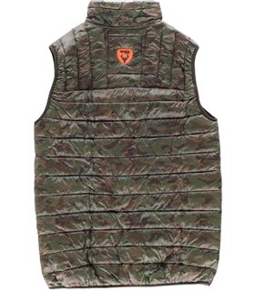 Chaleco acolchado tejido camuflaje S8540