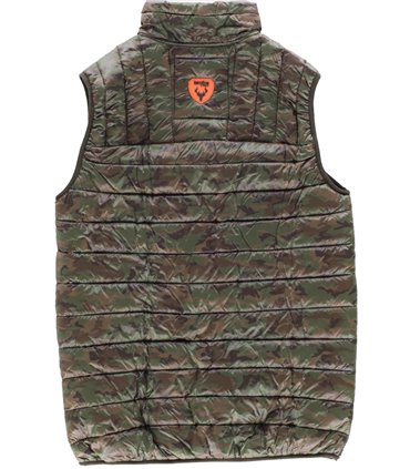 Chaleco acolchado tejido camuflaje S8540