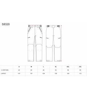 Pantalón Impermeable Sport S8320