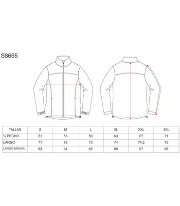 Chaqueta Workshell camuflaje Sport S8665