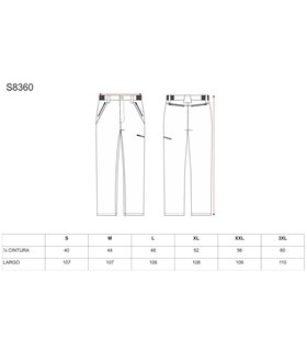 Pantalón workshell camuflaje Sport S8360