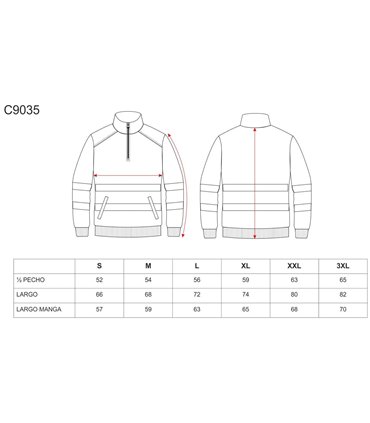 Sudadera Alta Visibilidad C9035