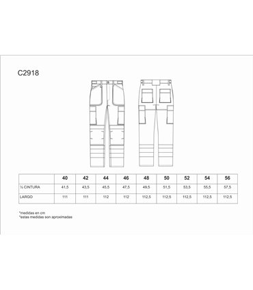 Pantalón de Alta Visibilidad ISO Clase 1 C2918