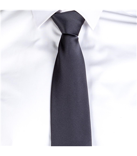 Corbata raso sin nudo 321