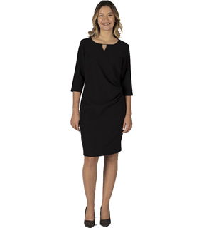 Vestido mujer drapeado Trivial 550003