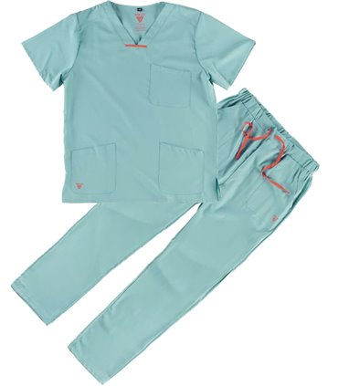 Conjunto sanitario unisex poliéster Elastano B9140