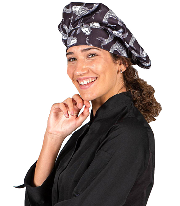 Gorro gran Chef 4489 Carpas