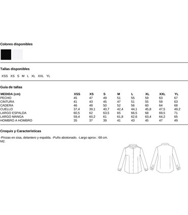 Camisa de mujer Redline 2882