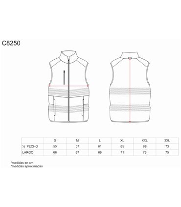 Chaleco acolchado reversible A.V. C8250