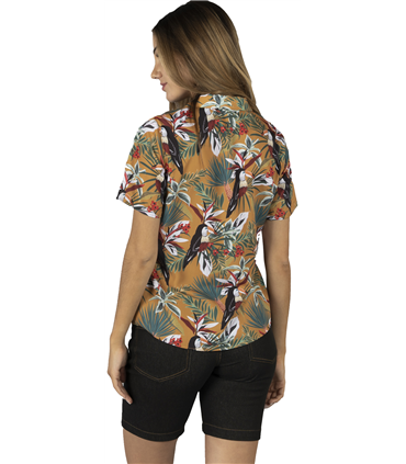 Camisa mujer Hawaiana Tucan 210008