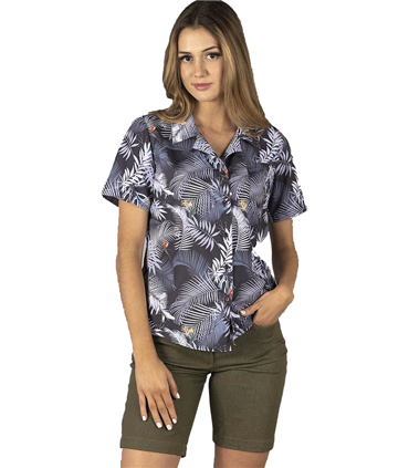 Camisa mujer Hawaiana Hibiscus 210008