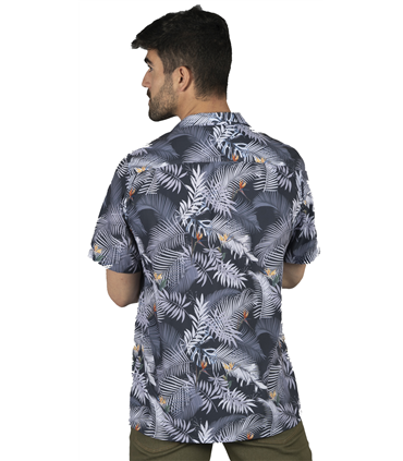 Camisa hombre Hawaiana Hibiscus 210008