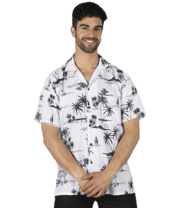 Camisa hombre Hawaiana Coconut 210008