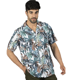 Camisa hombre Hawaiana Palma 210008