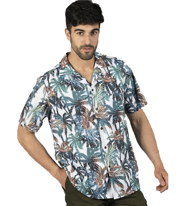 Camisa hombre Hawaiana Palma 210008
