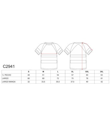 Camiseta Alta Visibilidad ISO Clase 2 C2941